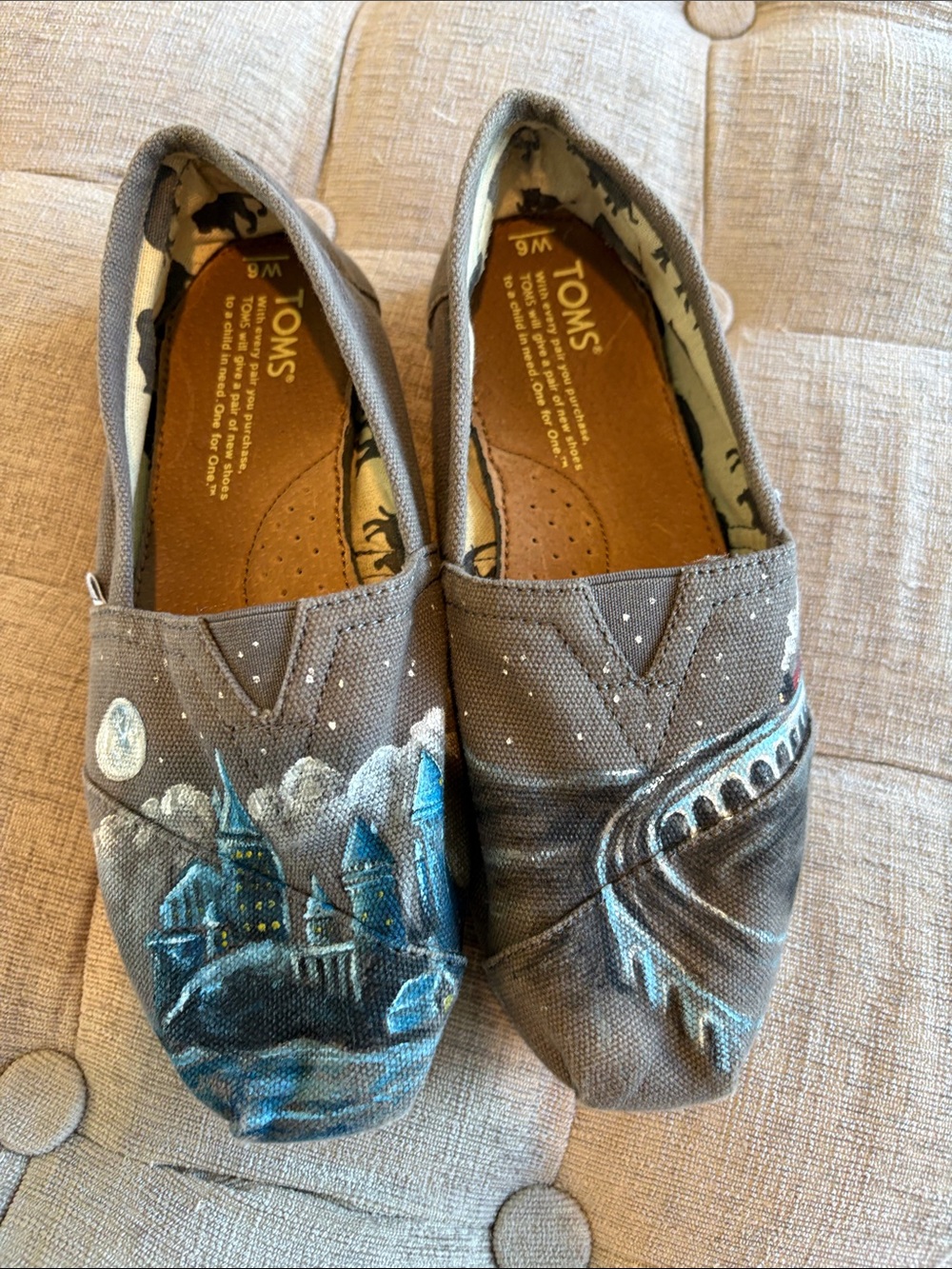 Custom Painted Harry Potter Toms